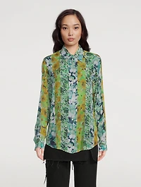 Celinda Shirt Patchwork Floral Print