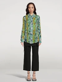 Celinda Shirt Patchwork Floral Print