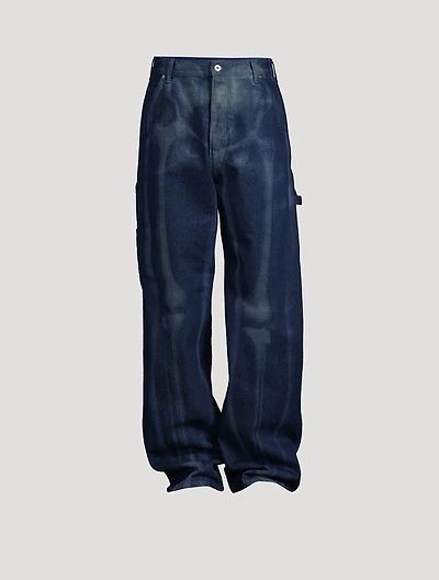 Body Scan Straight-Leg Jeans