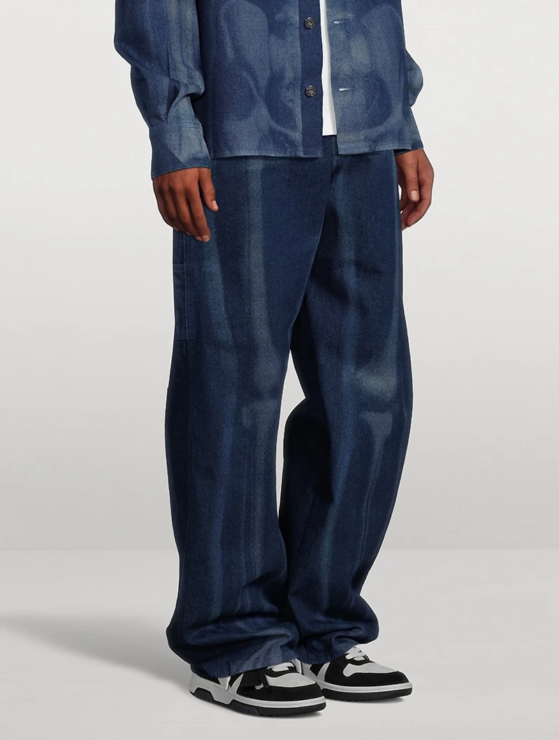 Body Scan Straight-Leg Jeans