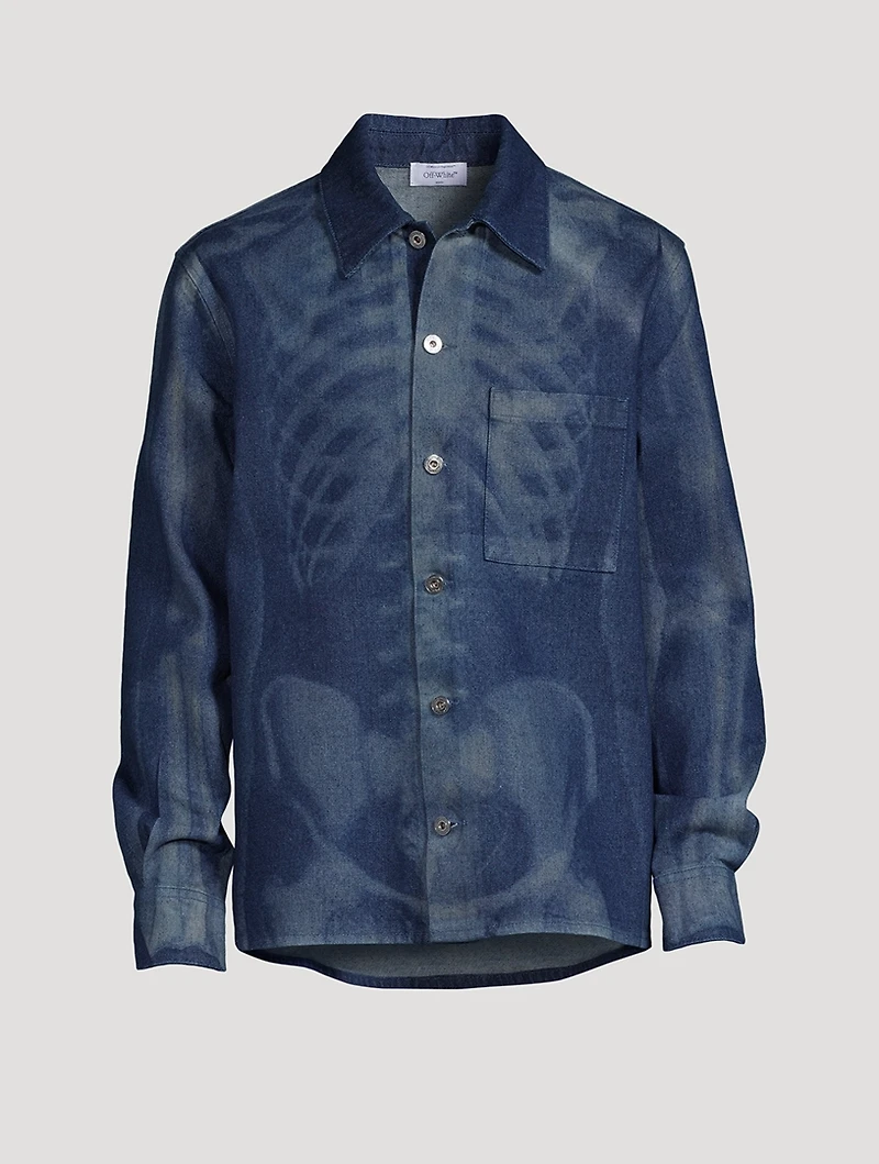 Body Scan Denim Shirt