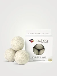 Deluxe Starter Three-Pack Of Wool Dryer Balls