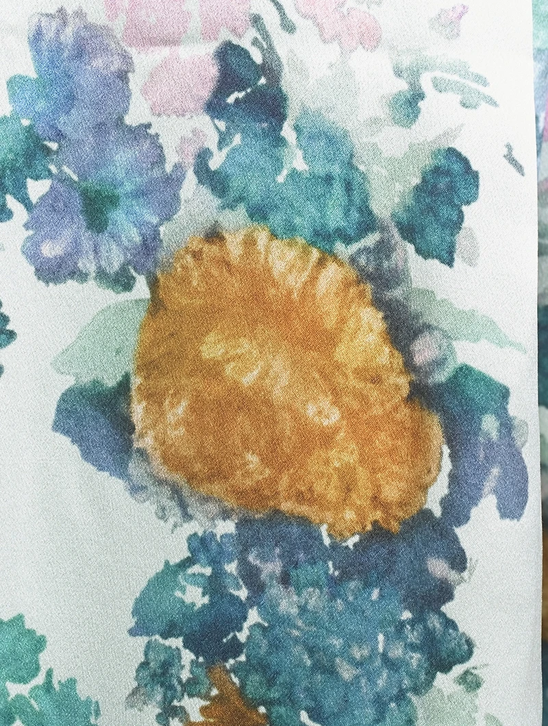 Painted Bouquet Sculpted Long Sleeve Shirt