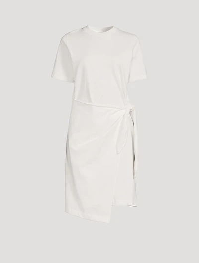 Side-Tie T-Shirt Dress