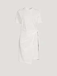 Side-Tie T-Shirt Dress