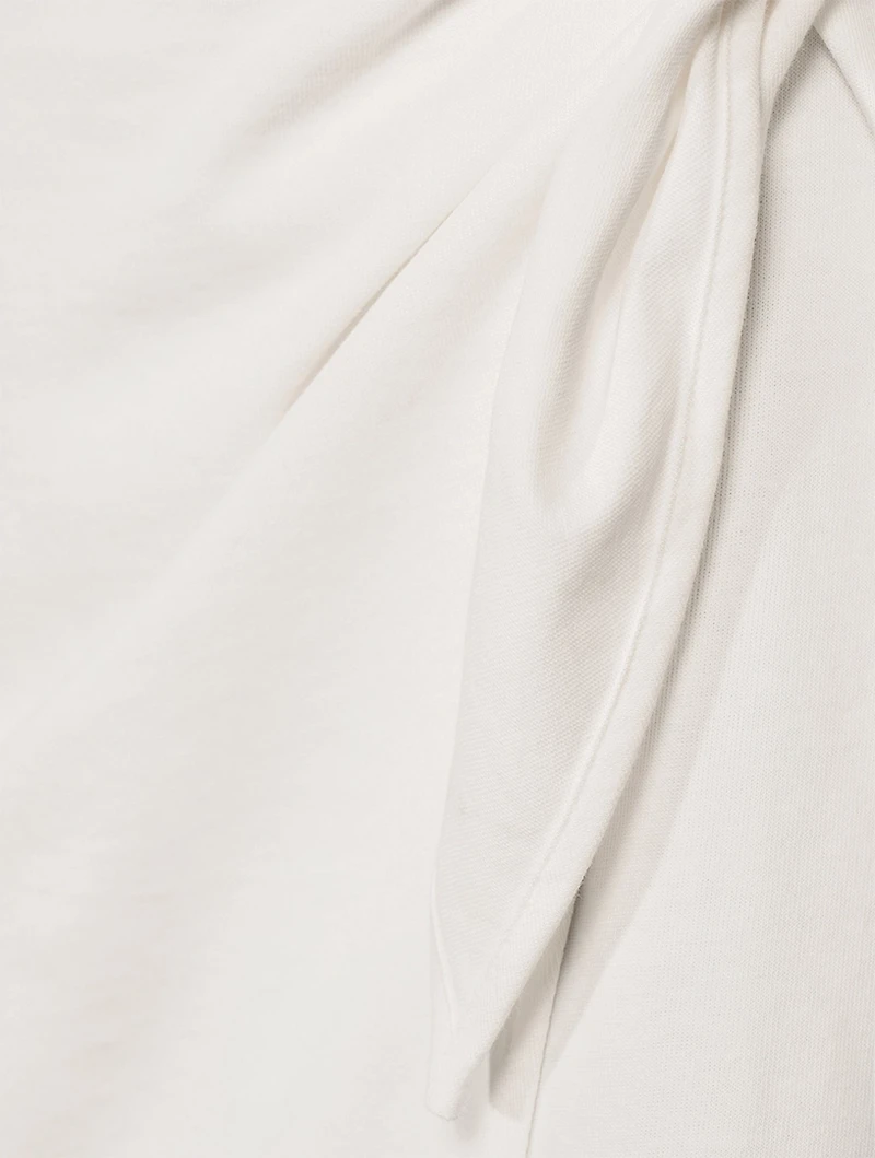 Side-Tie T-Shirt Dress