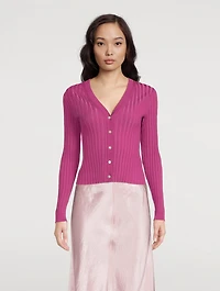 Ribbed Cardigan