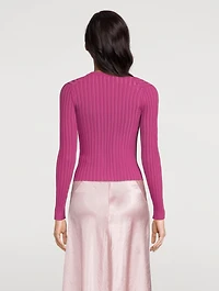 Ribbed Cardigan