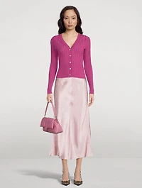 Ribbed Cardigan