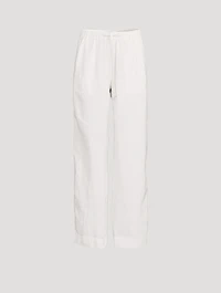 Drawstring Hemp Trousers
