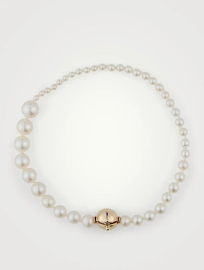 Petit 14K Gold Peggy Bracelet With Pearls