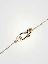 Margherita Simple 14K Gold Necklace With Pearls