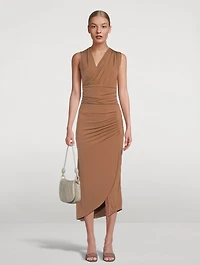 Ruched Jersey Bodysuit