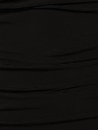 Ruched Jersey Mini Dress