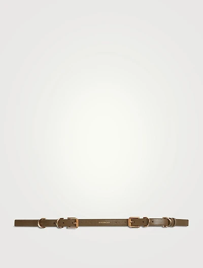 Voyou Leather Belt