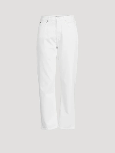 90s Pinch Waist Straight Jeans