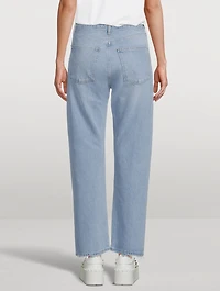 90s Pinch Waist Straight Jeans