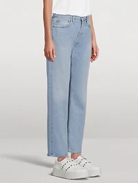 90s Pinch Waist Straight Jeans
