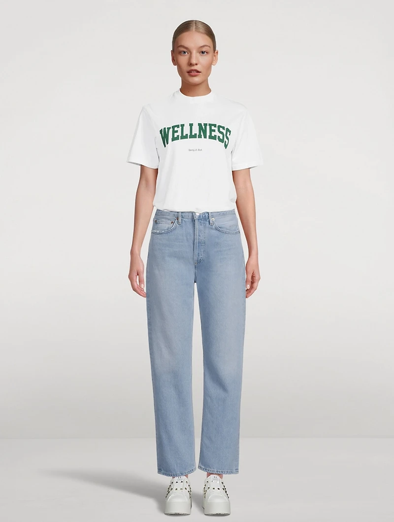 90s Pinch Waist Straight Jeans