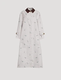 Yason Flower Trench Coat