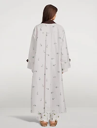 Yason Flower Trench Coat