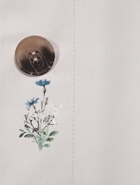 Yason Flower Trench Coat