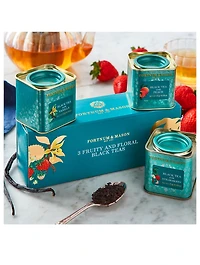 Three Mini Black Scented Teas