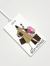 Floral Farewell Bag Tag