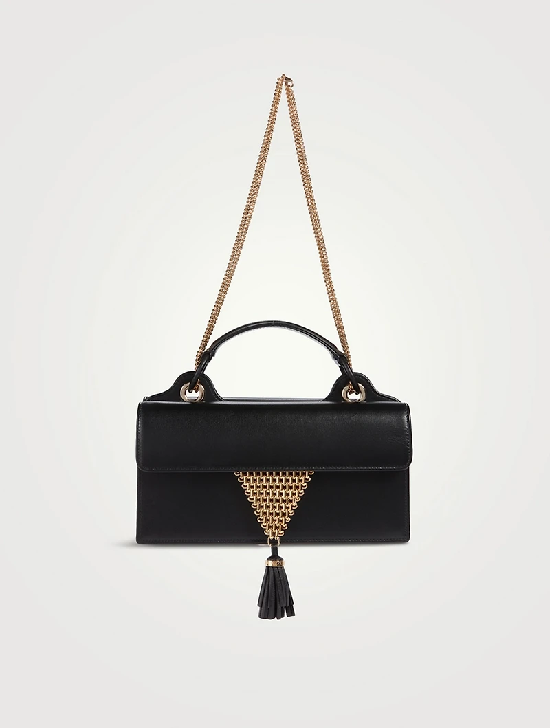 Downtown 24/7 Leather Top Handle Bag