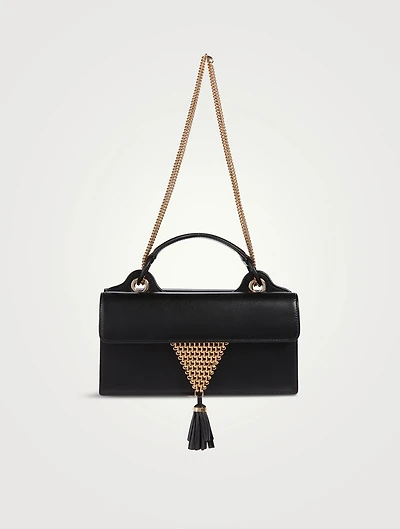 Downtown 24/7 Leather Top Handle Bag
