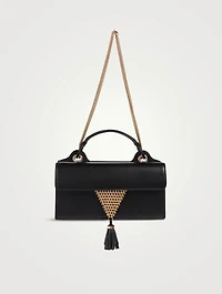 Downtown 24/7 Leather Top Handle Bag