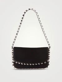 Mini Galactic Crystal Satin Shoulder Bag