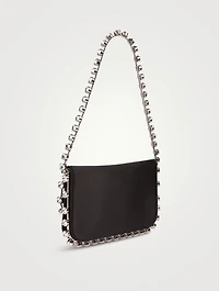 Mini Galactic Crystal Satin Shoulder Bag