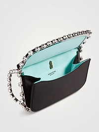 Mini Galactic Crystal Satin Shoulder Bag