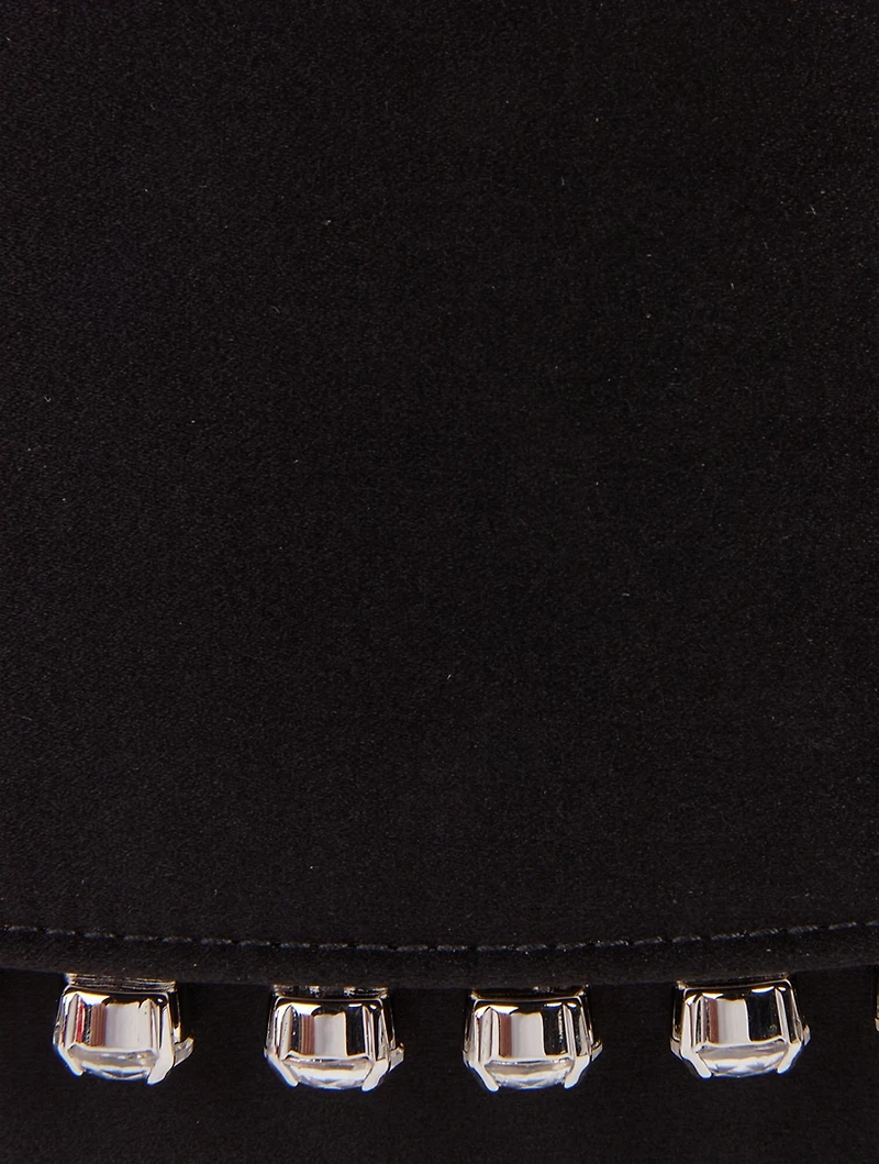 Mini Galactic Crystal Satin Shoulder Bag