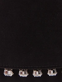 Mini Galactic Crystal Satin Shoulder Bag