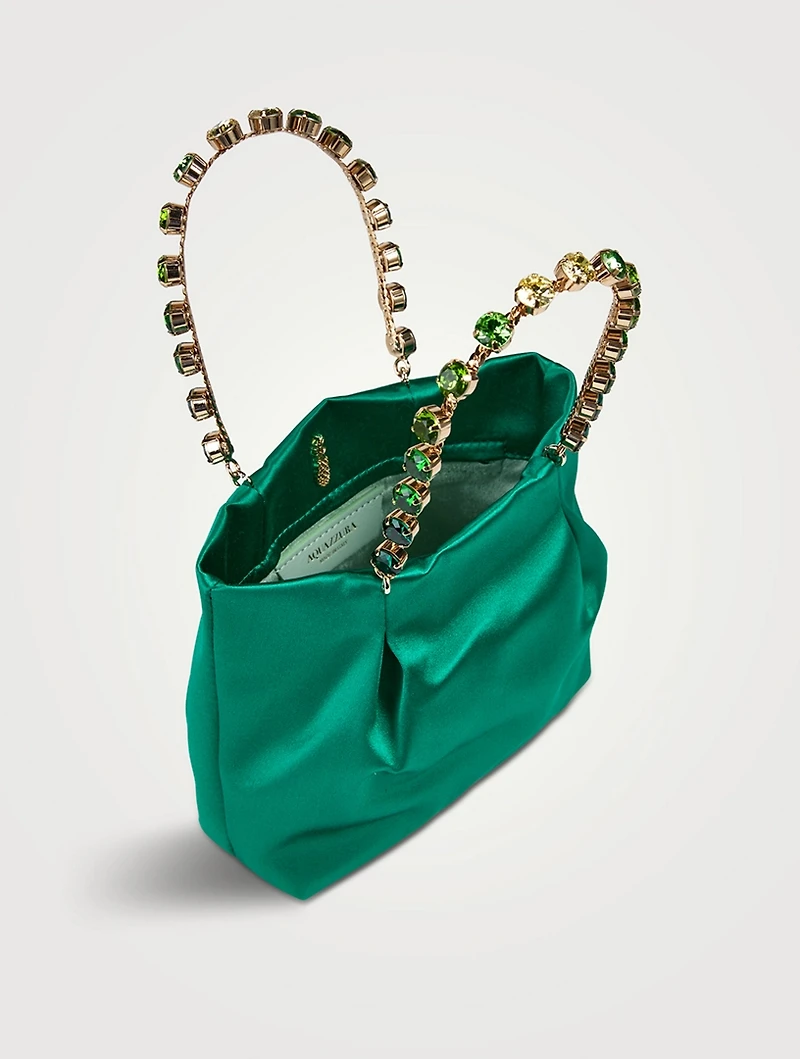 Mini Galactic Crystal Satin Tote Bag
