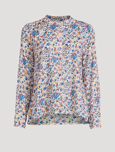 Maria Cotton Blouse Floral Print