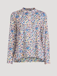 Maria Cotton Blouse Floral Print