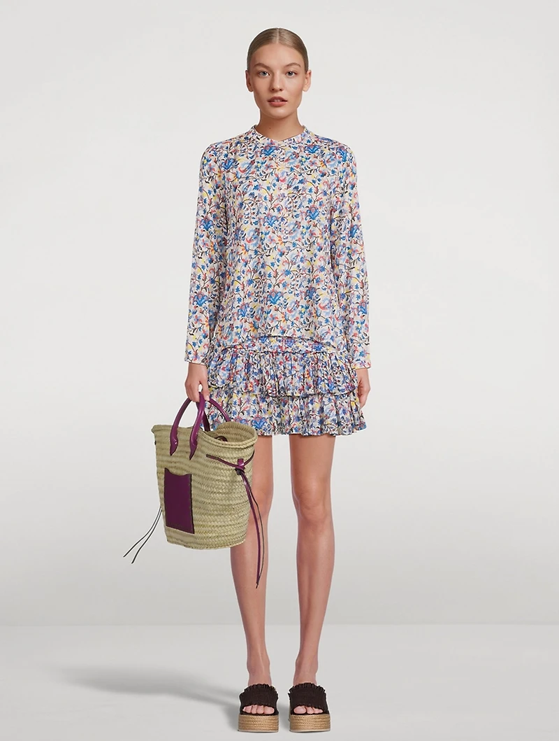 Maria Cotton Blouse Floral Print