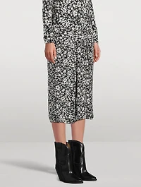 Eolia Skirt Floral Print