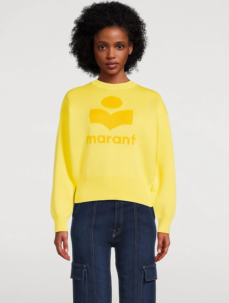 Ailys Logo Jacquard Sweater