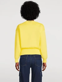 Ailys Logo Jacquard Sweater