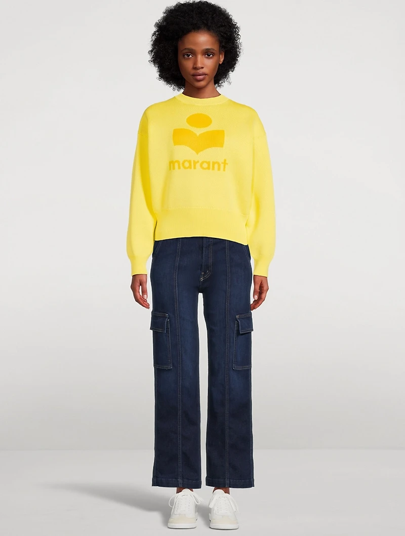 Ailys Logo Jacquard Sweater