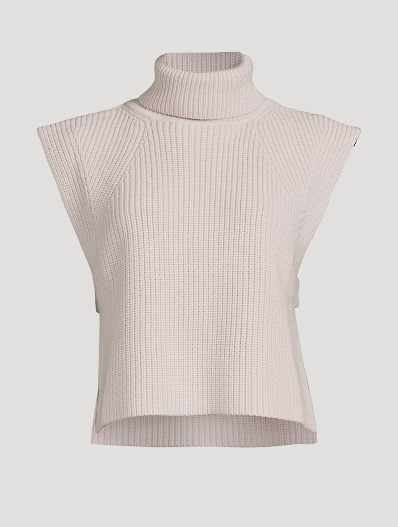Megan Turtleneck Sweater Vest
