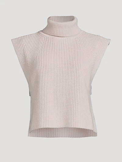 Megan Turtleneck Sweater Vest