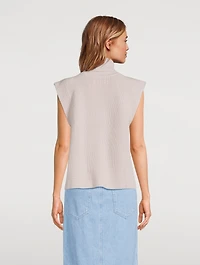 Megan Turtleneck Sweater Vest