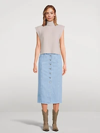 Megan Turtleneck Sweater Vest