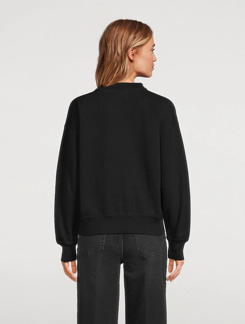 Moby Glitter Logo Sweatshirt