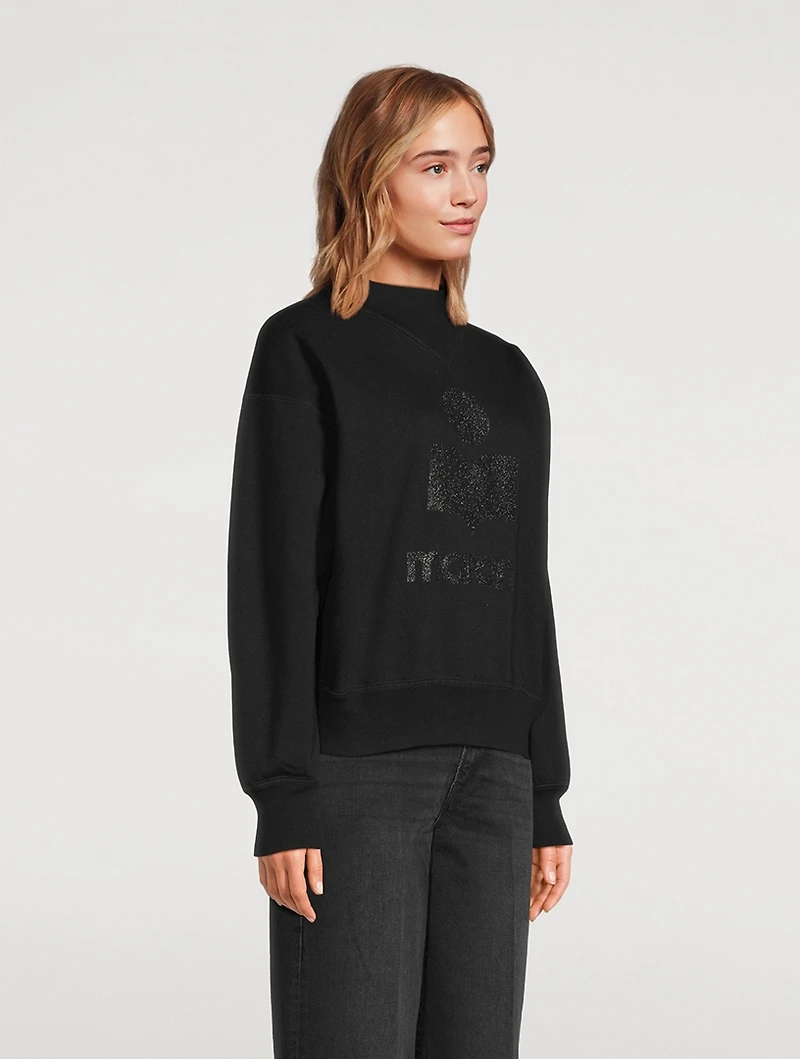 Moby Glitter Logo Sweatshirt